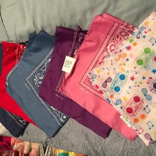 Western and music bandannas 