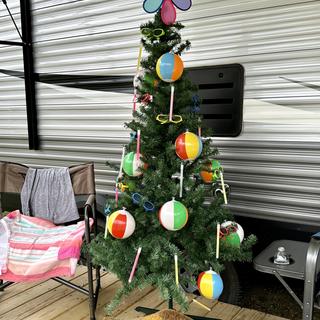 Christmas in July … campground fun