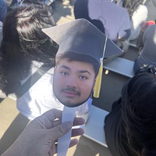 At graduation 🎓