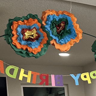 Big for balloon garland