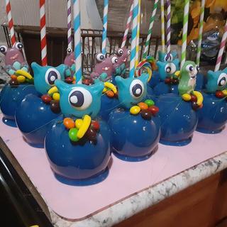 Monster ink apples