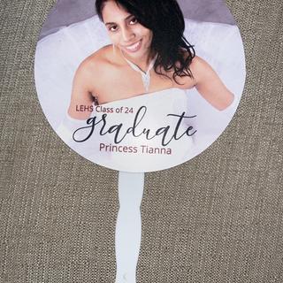Graduate ceremony fan