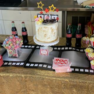 Movie Night Table Runner