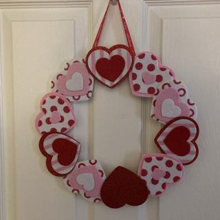 Valentine wreath