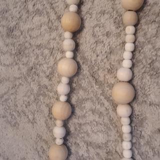 Wood beads!
