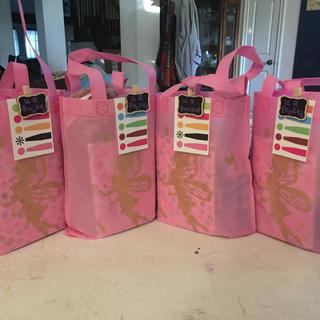 Used them as gift bags.