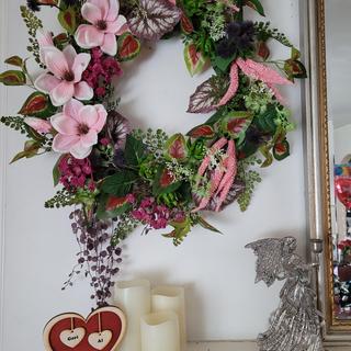 Above mantle left and right