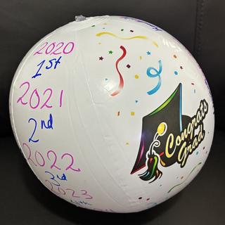 Graduation autograph beach ball