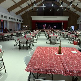 Hall set up