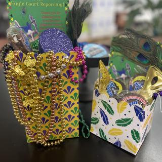 Mardi Gras boxes