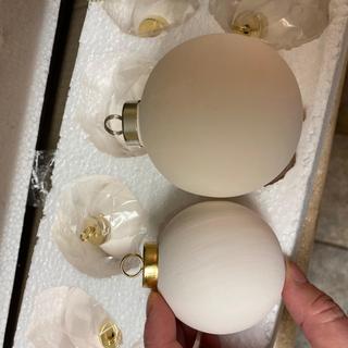 The 2020 ornament vs the 2019 ornament