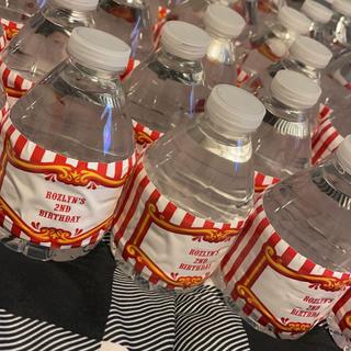On the bottles