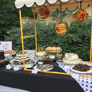 Graduation dessert table