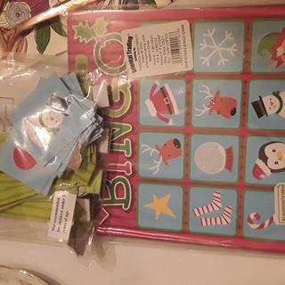 Christmas bingo game