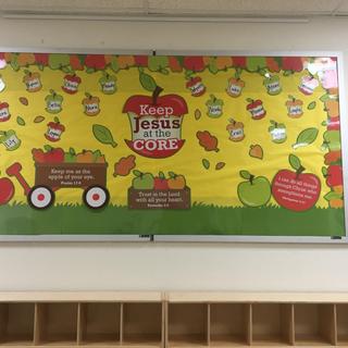 Fall bulletin board