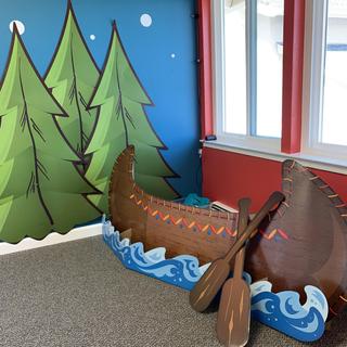 Church kids room decor