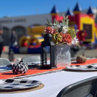 Fall festival table setting