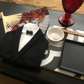 Oriental trading fan used for place setting