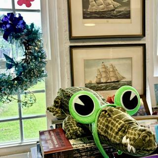 “Mikes the Cricodile” loves being a froggy for summer!!