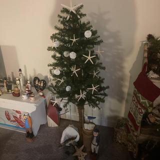 It’s my  Christmas tree but I can keep it up all year:)