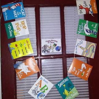 Dr. Seuss Book Cover Garland