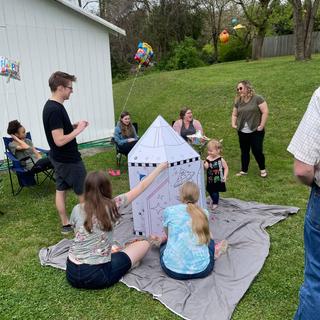 in use at party