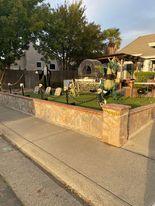 Halloween set up