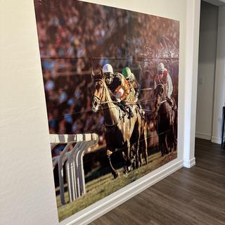 horse racing banner