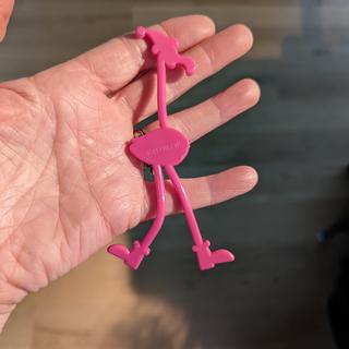 Back is solid pink