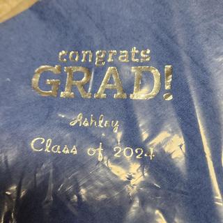 Blue and silver foil