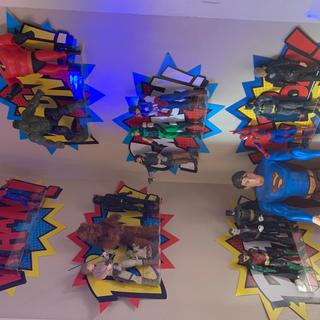 Superhero cutouts
