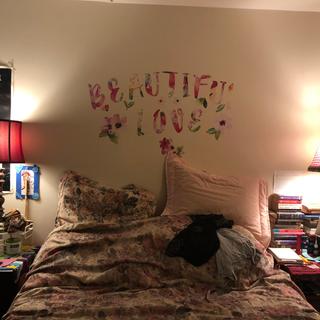 love these decals above our bed!