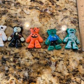Small cute Halloween bears