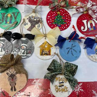 Painted ornaments