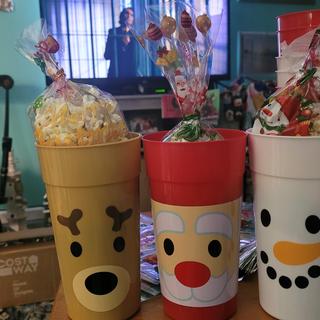 So cute! I filled with popcorn for my pre k kids.