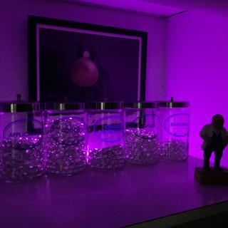 Old Medical Jars Used As Decoration