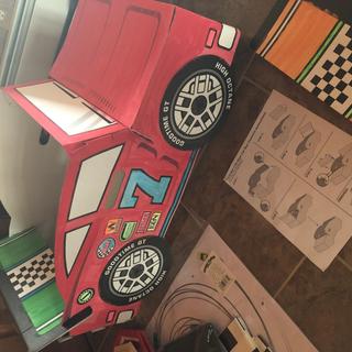 Painted car