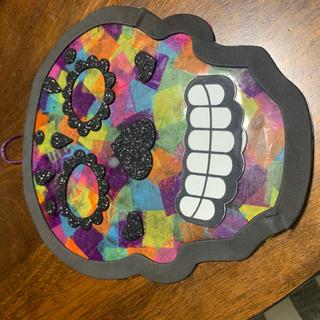 Complete. The frame ripped a little