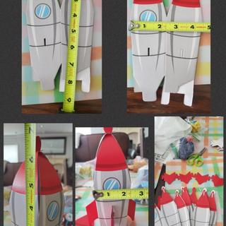 Measurements pre and post constructing and what's included