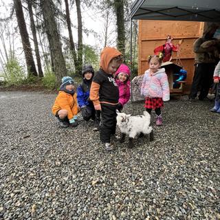 Cardboard cowboy and bourse was a hit