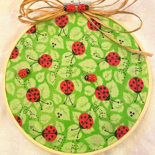 6” fabric wall decoration or etc.