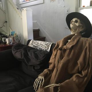 Relaxing after work