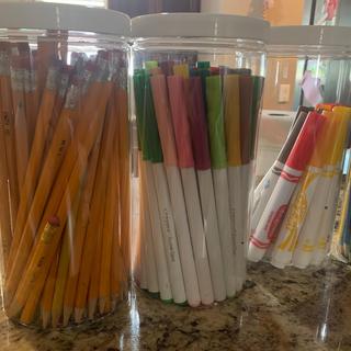 Fits lots of pencils at least 150