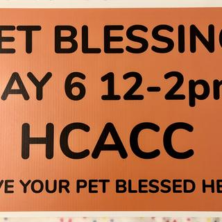 Pet blessing