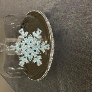 Decorated Wooden Snowflake