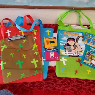 We use the bags for activity bags for the kids to use during church.