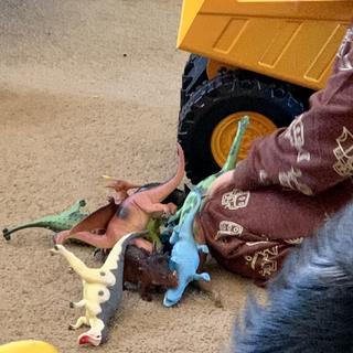 Great size. Pictures next to a 3 yr old for scale