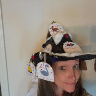 Crazy hat for girls weekend