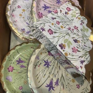 Plates and napkins