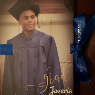 Front of graduation invitation